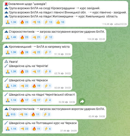 Повітряна тривога в Україні 28 липня через ракети - фото 1